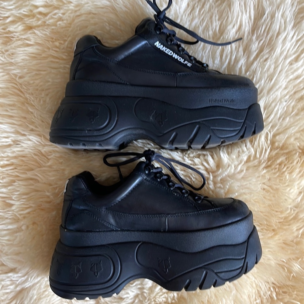 NAKED WOLFE platform sneakers